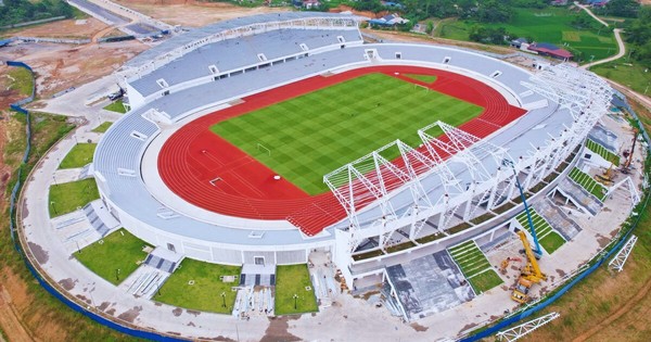 Chưa đầy 20 ngày nữa, chính thức khánh thành sân vận động trị giá hơn 500 tỷ đồng, 22.000 chỗ ngồi lớn nhất miền núi phía Bắc