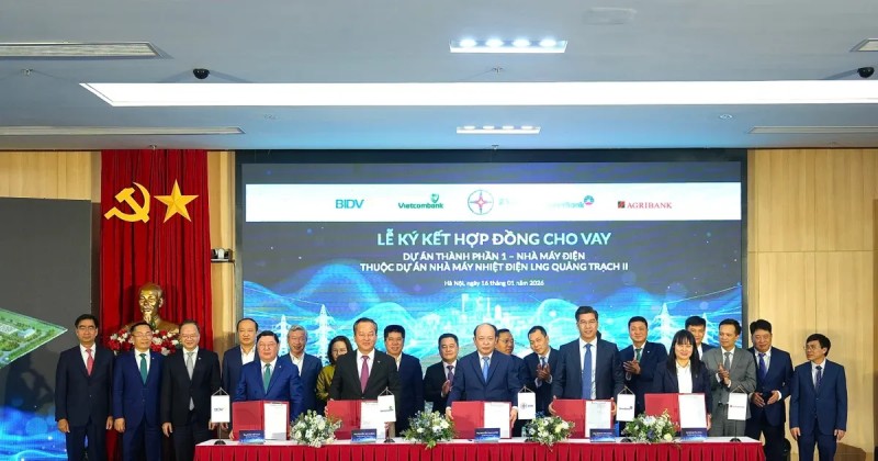 4 ngân hàng thu xếp 30.000 tỷ cho vay hợp vốn dự án LNG Quảng Trạch II