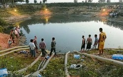 Huy động 4 máy bơm hoạt động suốt 17 ngày đêm mới hút cạn ao cá, dân làng phát hiện “kỳ quan” rộng 30.000 m² hiếm có trên thế giới