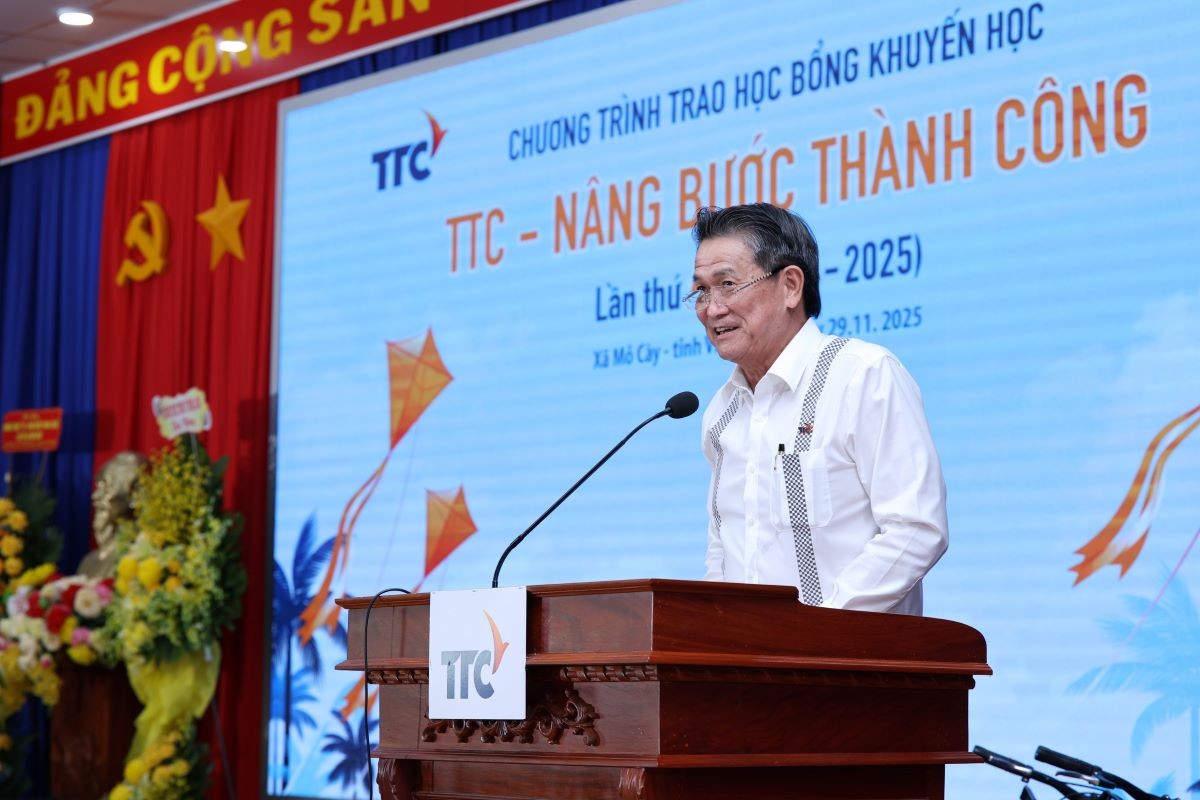 Trao học bổng “TTC - Nâng bước thành công” lần thứ 40 năm 2025