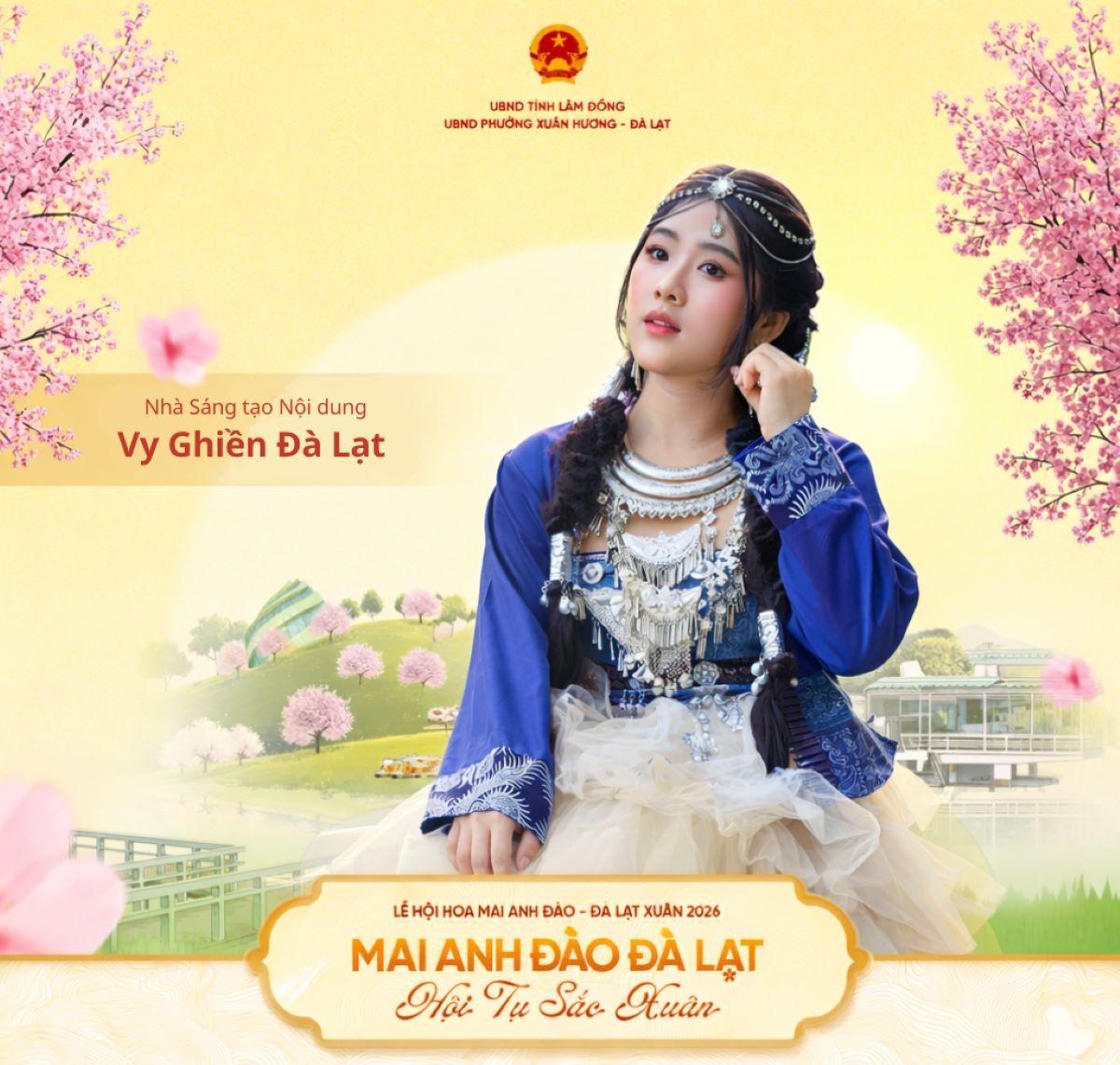 Từ một lần ghé thăm đến quyết định ở lại: Nguyễn Thị Thúy Vy kể lại câu chuyện đầy hoài niệm tại Lễ hội Hoa Mai Anh Đào 2026