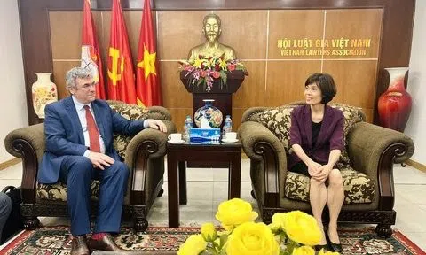 Hội Luật gia Việt Nam làm việc với Ủy ban đối ngoại Tp.Saint Petersburg, Liên bang Nga