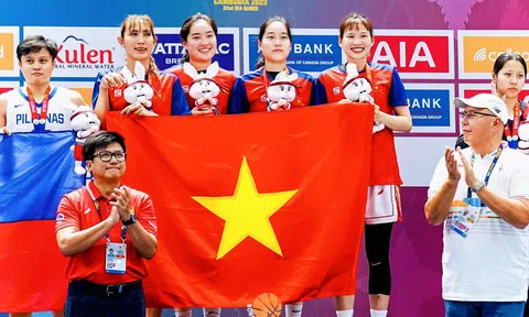 Dấu mốc lịch sử đầy Vinh quang và Tự hào của Bóng rổ nữ Việt tại SEA Games 32
